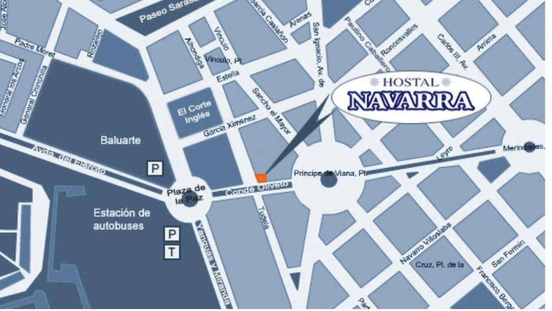 Hostal Navarra بنبلونة 2*,  إسبانيا